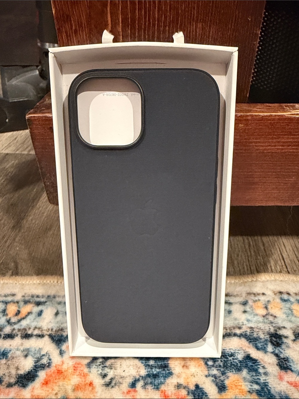 Apple FineWoven iPhone 15 Case - black